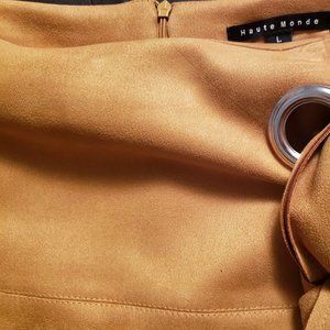 Ladie's Faux Ultrasuede Skirt